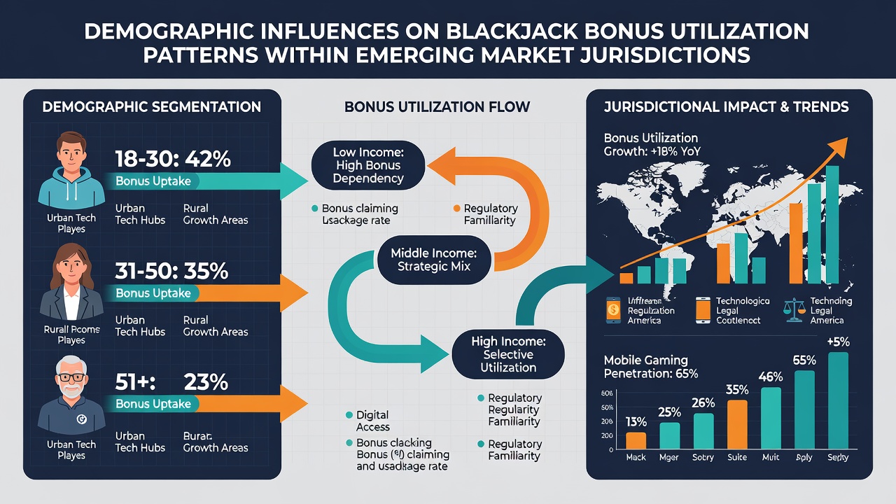 Player segments interacting with blackjack promotions in emerging jurisdictions