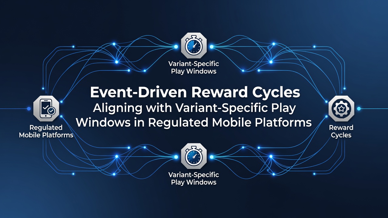 Mobile blackjack app interface showing variant-specific reward timers and event triggers
