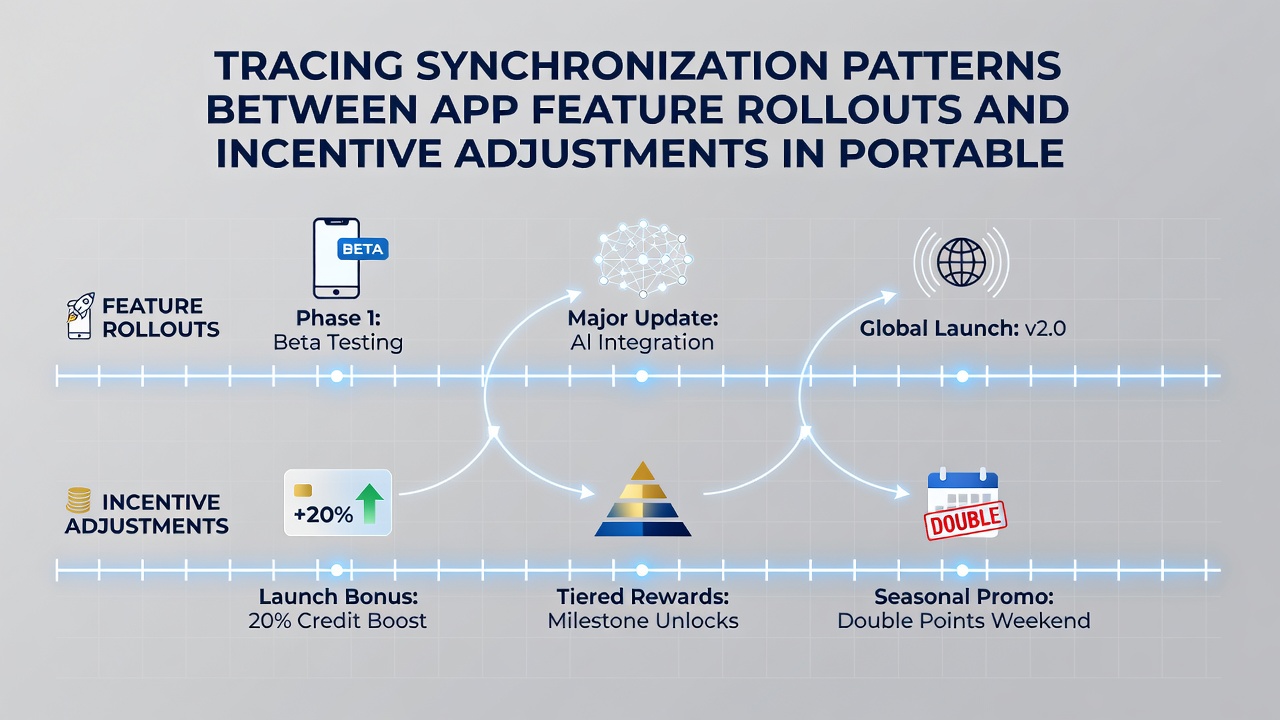 Data visualization of synchronization patterns between app features and incentives in card gaming
